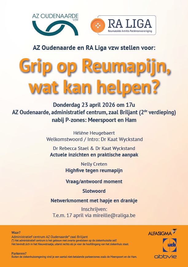 Grip op reumapijn
