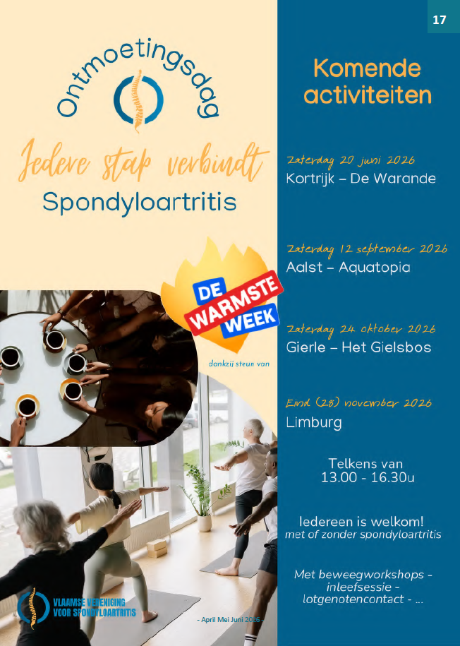 Iedere stap verbindt